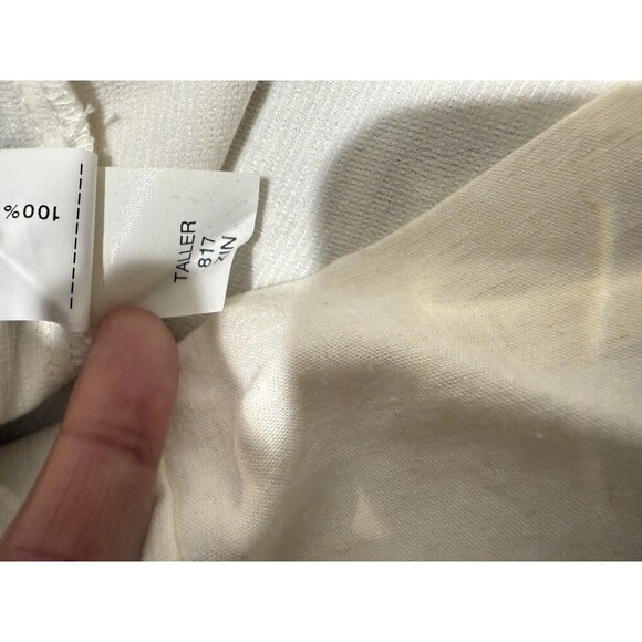 ZARA Size XS Womens Linen Blend Elastic Waist Ruffle‎ Shorts In Ivory Cream NWT - Picture 5 of 7